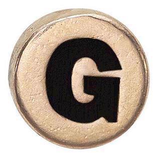 Christina forgyldt sølv  Lille forgyldt sølv dot med G, model 603-G-G købes hos Guldsmykket.dk her